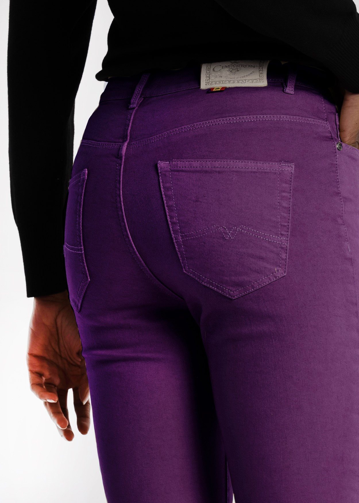 Pantalon Carla-Denim | Taille en pouces Cimarron