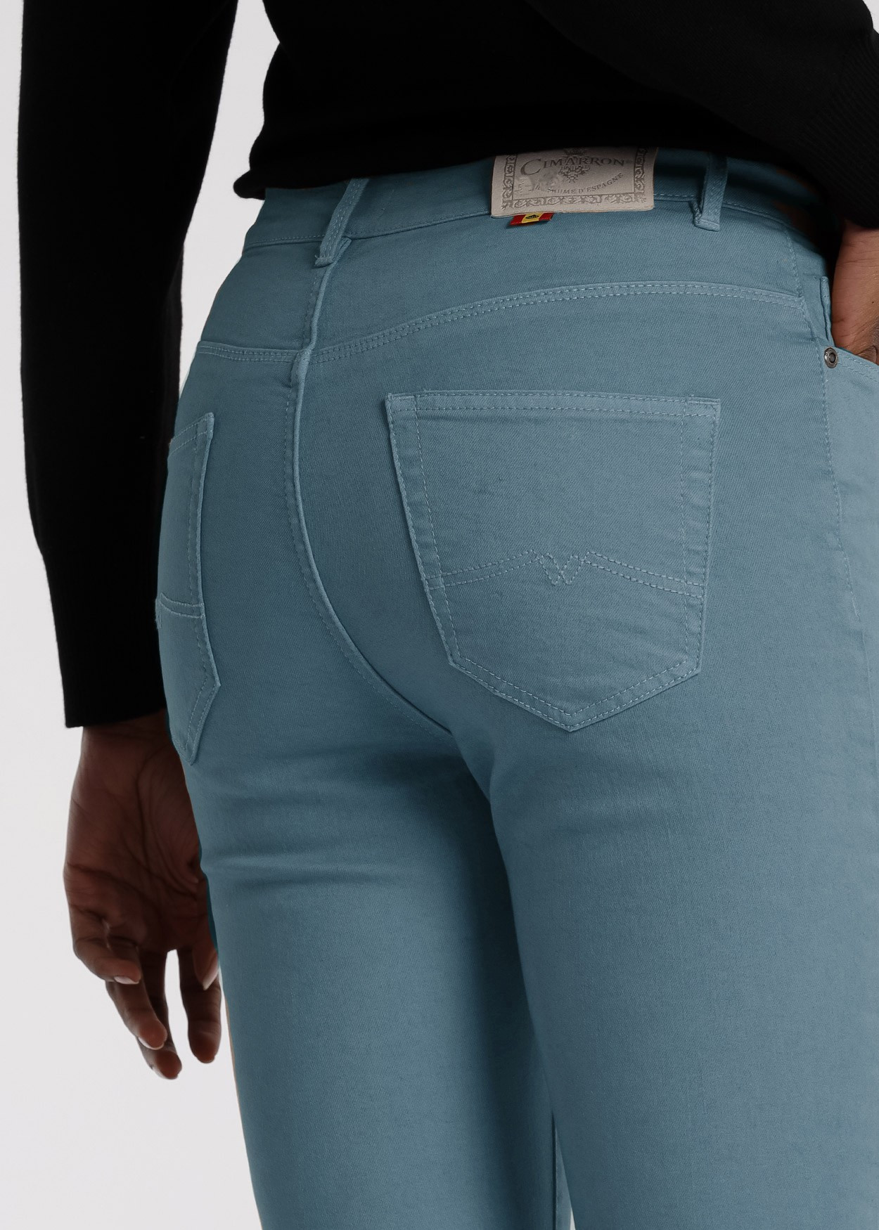 Pantalon Carla-Denim | Taille en pouces Cimarron