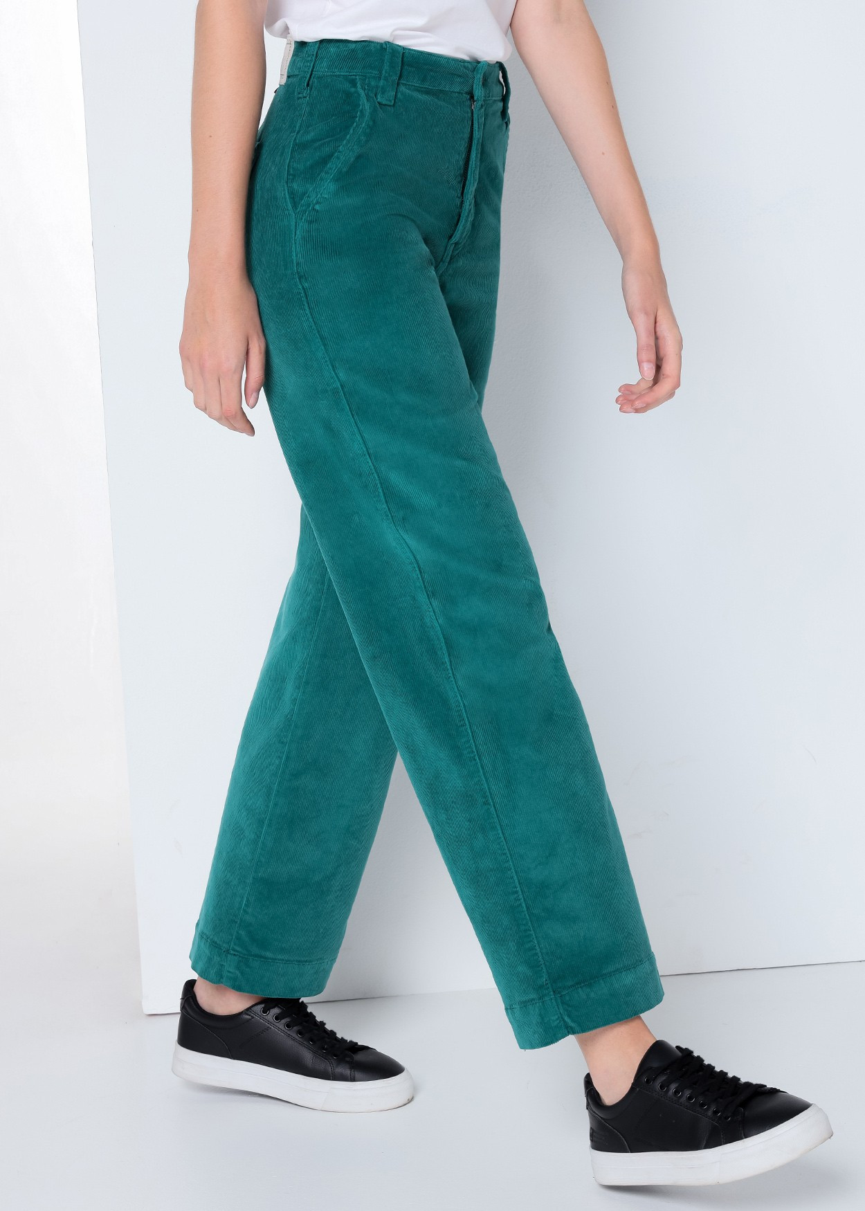 Pantalon Jambe Ample Droite | Olivia Ghalia Cimarron