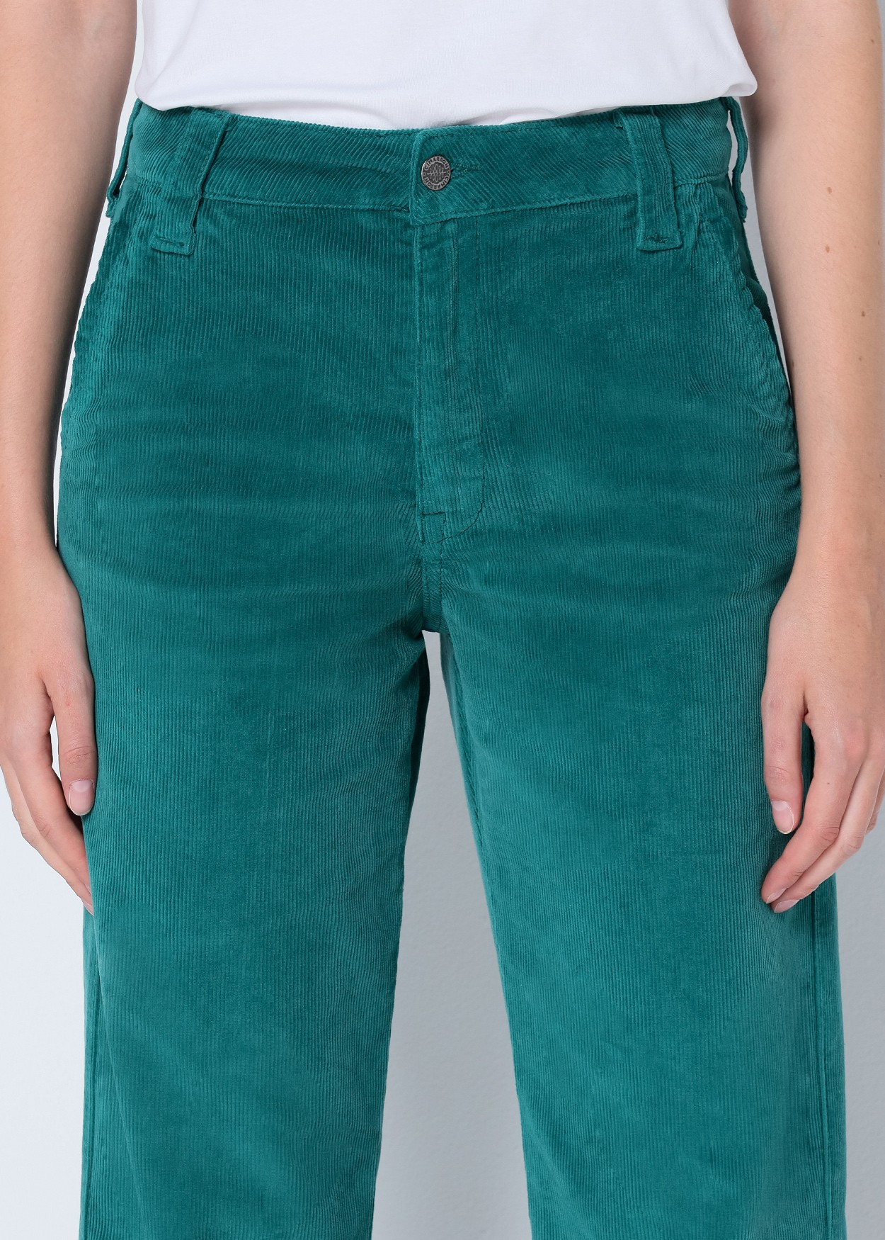 Pantalon Jambe Ample Droite | Olivia Ghalia Cimarron