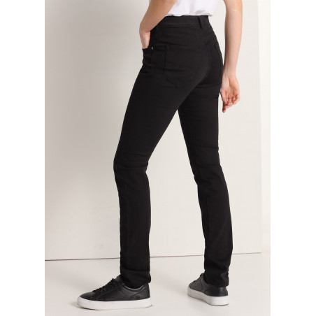 NOUFLORE NOIR Jeans Slim | Medium Box - Rise fit|Taille en Pouces