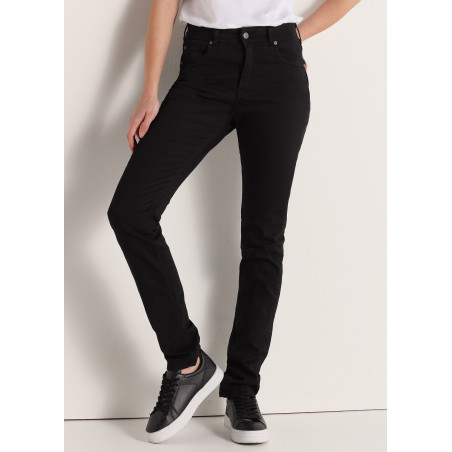 NOUFLORE NOIR Jeans Slim | Medium Box - Rise fit|Taille en Pouces