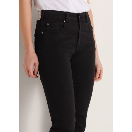 NOUFLORE NOIR Jeans Slim | Medium Box - Rise fit|Taille en Pouces