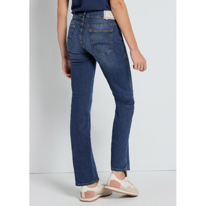 CLAUDIA BLUM - Jean taille basse | Straight fit | Taille en pouces