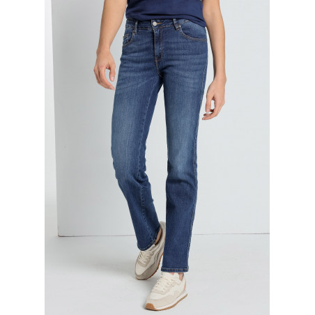 CLAUDIA BLUM - Jean taille basse | Straight fit | Taille en pouces