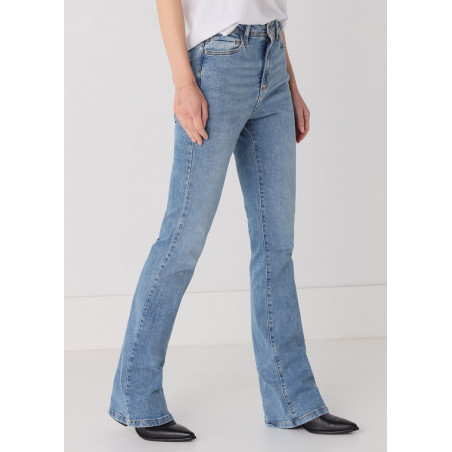 GRACIA BLUM - Jeans| Haute boîte - Boot Cut fit | Taille en pouces