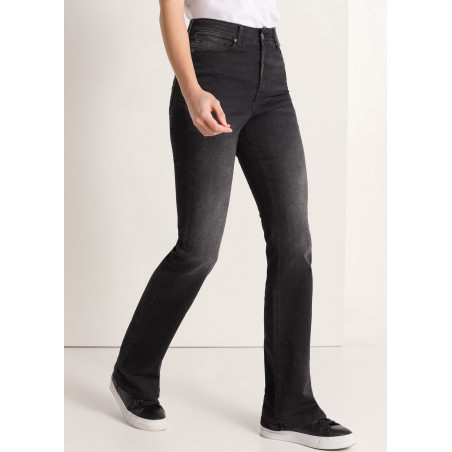 GRACIA BLACKY - Jeans | Taille haute - Boot Cut fit| Taille en pouces