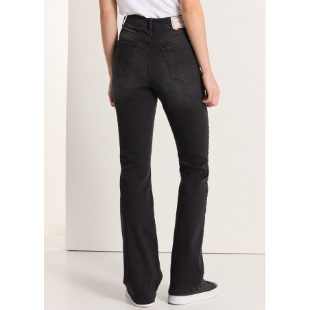 GRACIA BLACKY - Jeans | Taille haute - Boot Cut fit| Taille en pouces