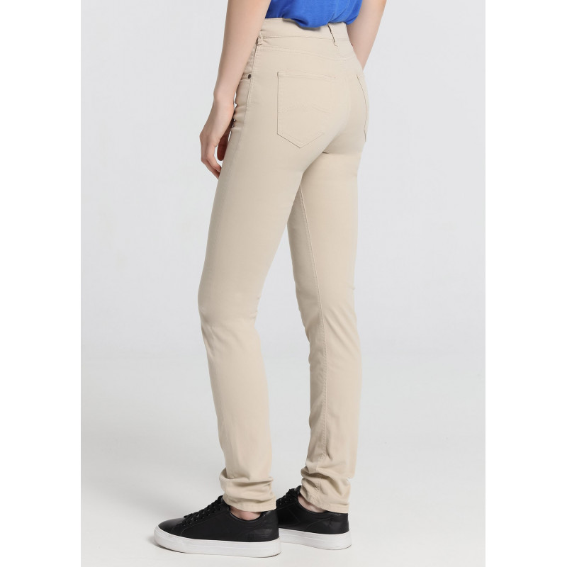 Pantalon slim NOUFLORE SATEN - Boîte moyenne - Coupe cintrée - Tailles en pouces