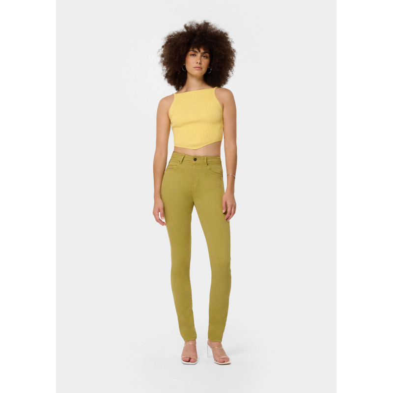 NOUFLORE SATEN Slim Trousers - Medium Box - Rise fit - Sizes in Inches