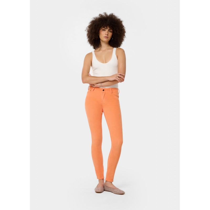 CASSIS LEIN - Pantalon skinny - taille basse | Taille en pouces