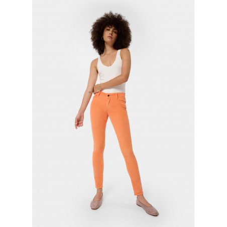 CASSIS LEIN - Pantalon skinny - taille basse | Taille en pouces