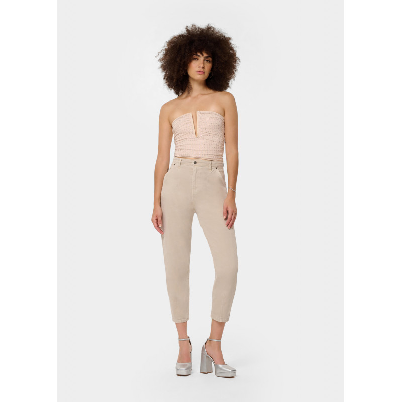 BERTA PAGE - Pantalon | Balloon fit| Taille en pouces