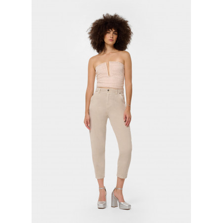 BERTA PAGE - Pantalon | Balloon fit| Taille en pouces