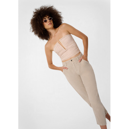 BERTA PAGE - Pantalon | Balloon fit| Taille en pouces