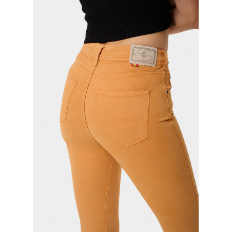 Pantalon slim NOUFLORE SATEN - Boîte moyenne - Coupe cintrée - Tailles en pouces