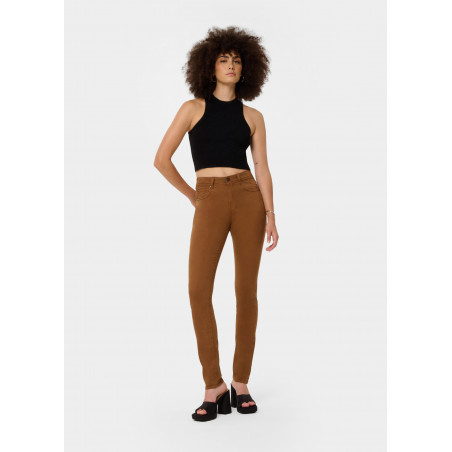 NOUFLORE SATEN Slim Trousers - Medium Box - Rise fit - Sizes in Inches