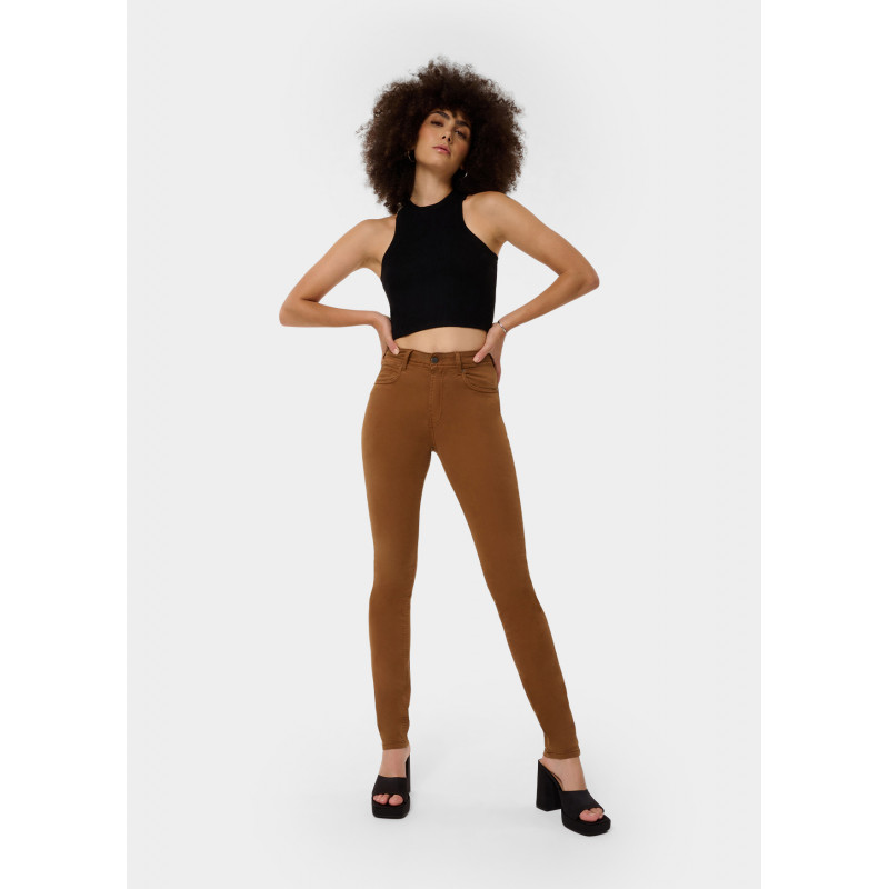 NOUFLORE SATEN Slim Trousers - Medium Box - Rise fit - Sizes in Inches