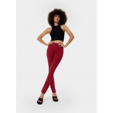 NOUFLORE SATEN Slim Trousers - Medium Box - Rise fit - Sizes in Inches