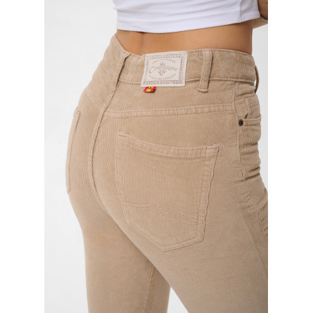 CARLA LEIN - Jean |Flared fit - Taille haute | Taille en pouces