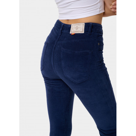 CARLA LEIN - Jean |Flared fit - Taille haute | Taille en pouces