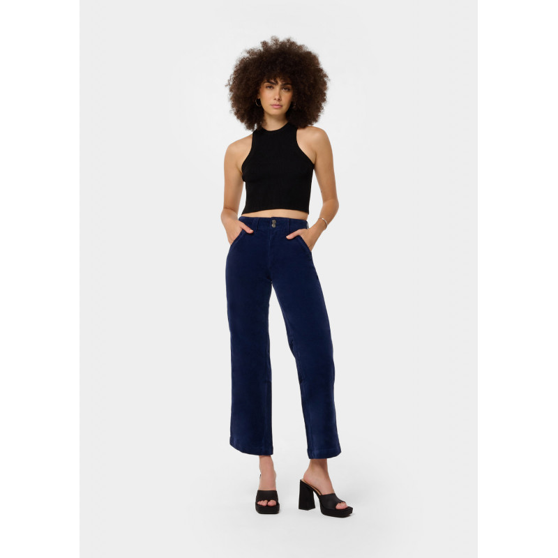 OLIVIA LEIN - Pantalon |Wide Leg | Taille en pouces