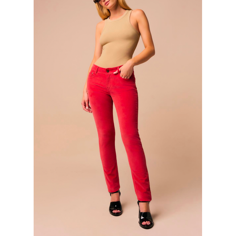 Pantalon Coupe Skinny | Cassis Ghalia