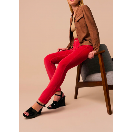 Pantalon Coupe Skinny | Cassis Ghalia