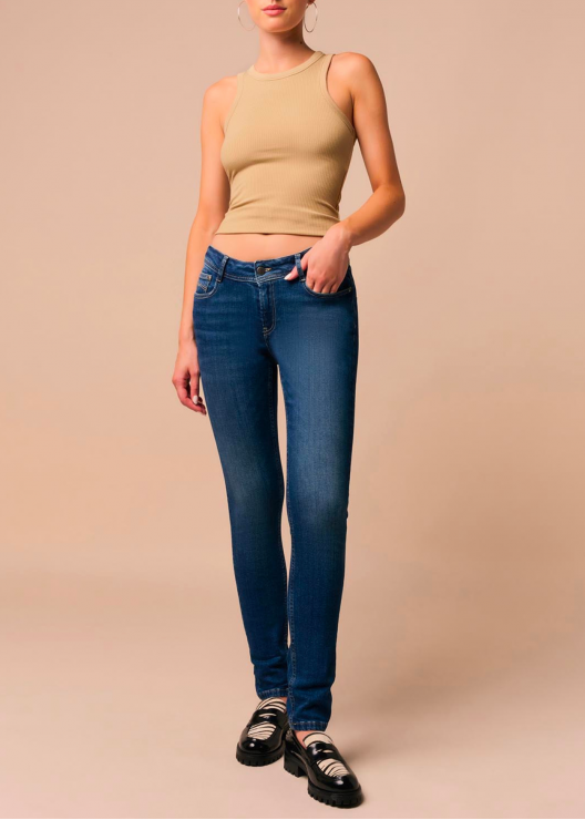 Jeans Coupe Skinny | Cassis...