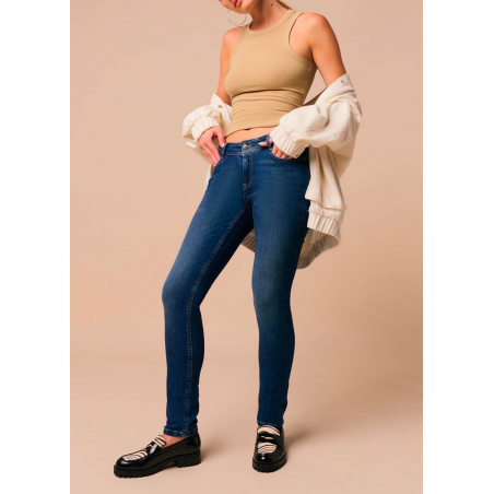 Jeans Coupe Skinny | Cassis Kyra