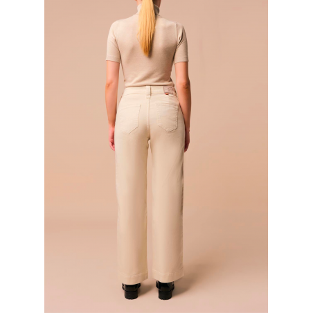 Pantalon Jambe Ample Droite | Olivia Lilou