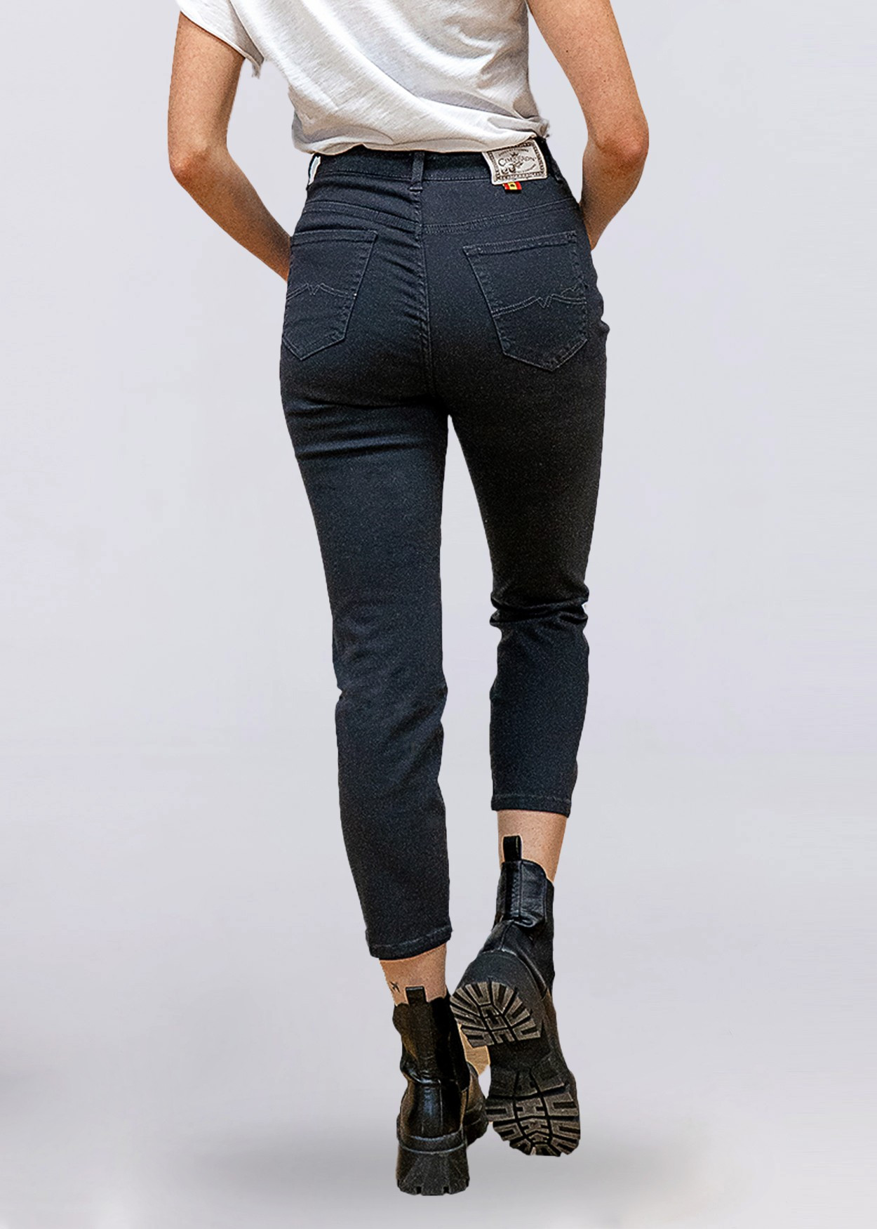 Pantalon denim Mom Fit | Taille en pouces Cimarron