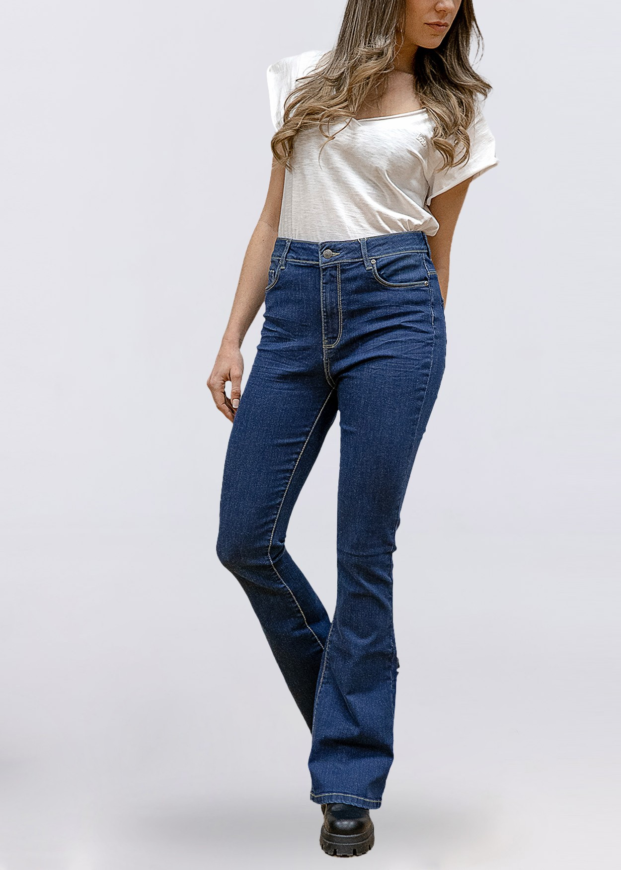 Pantalon Carla-Denim | Taille en pouces Cimarron